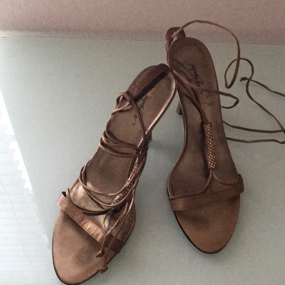Bronze shoes size 8M-Used